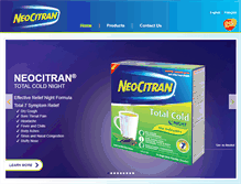 Tablet Screenshot of neocitran.ca